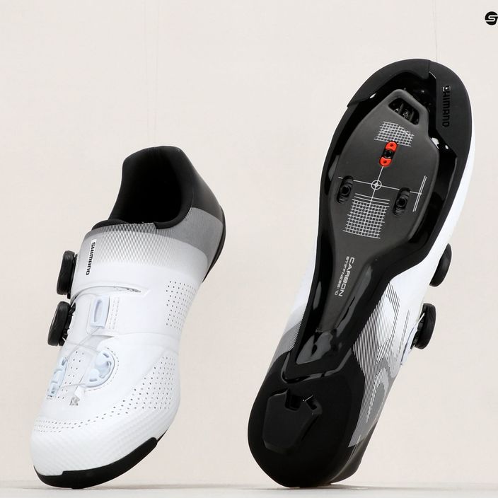 Shimano SH-RC702 мъжки обувки за колоездене, бели ESHRC702MCW01S47000 17
