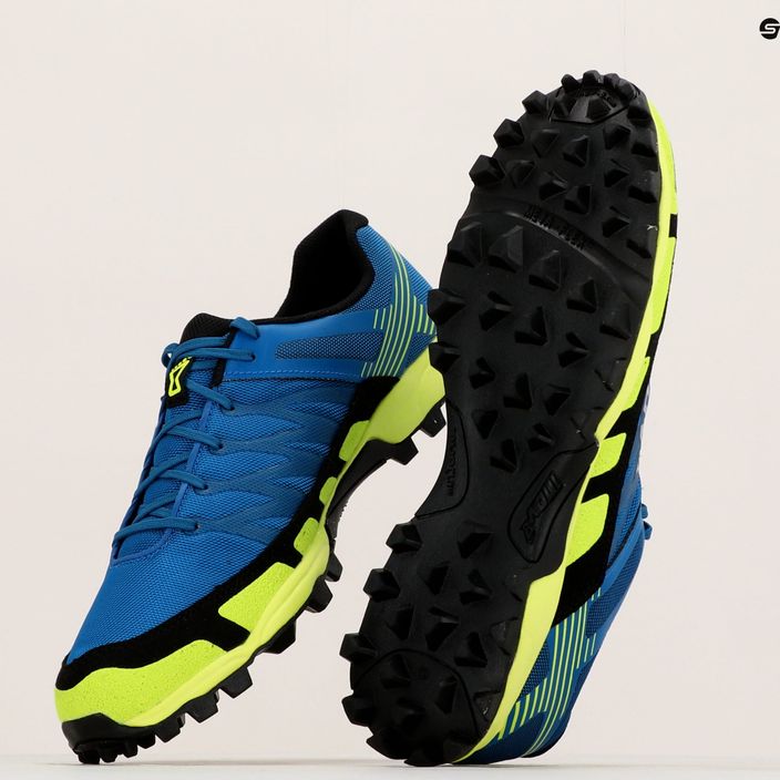 Мъжки обувки за бягане Inov-8 Mudclaw 300 blue/yellow 000770-BLYW 19