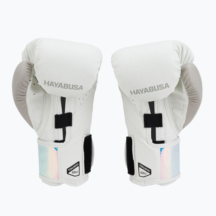 Hayabusa T3 боксови ръкавици бели T314G-WIR 2