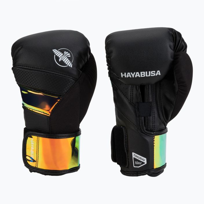 Hayabusa T3 холографски боксови ръкавици T310G 3
