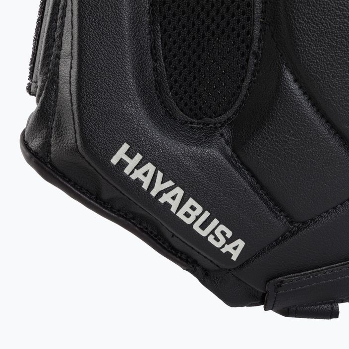 Hayabusa T3 боксова каска без брадичка черна T3CHG-AB 4