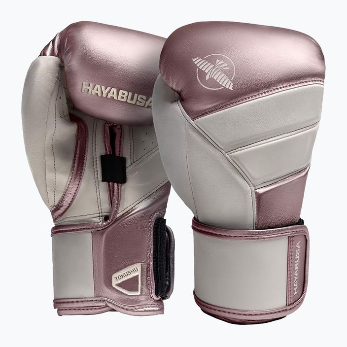 Боксови ръкавици Hayabusa T3 rose gold