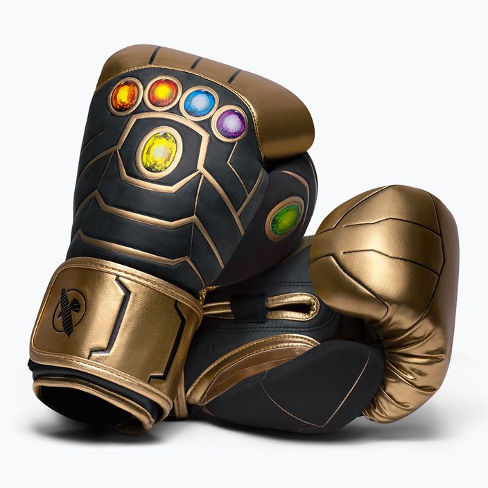 Боксови ръкавици Hayabusa Thanos на Marvel златно/черно 4