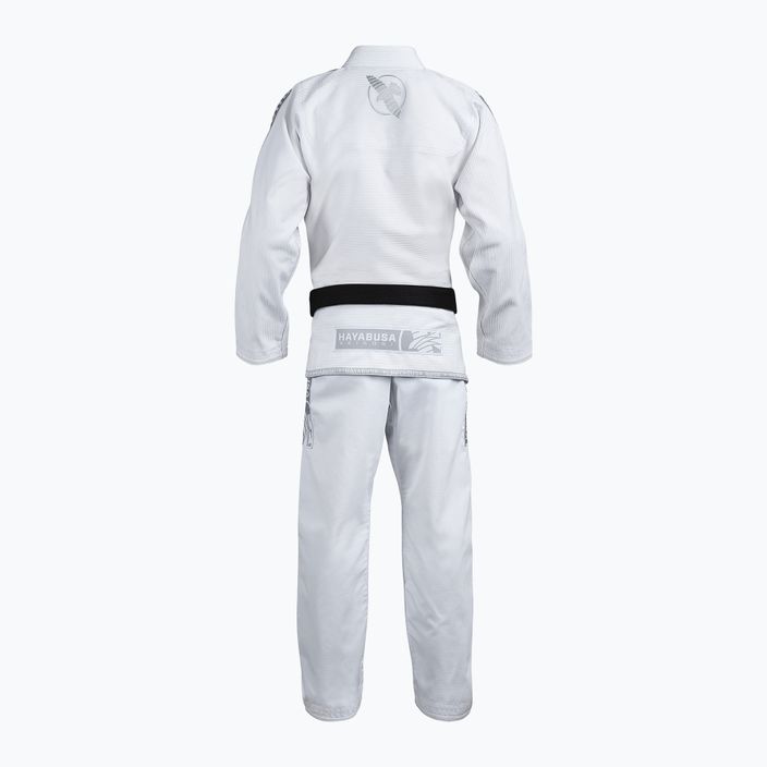 GI за бразилско жиу-житцу Hayabusa Lightweight white 2