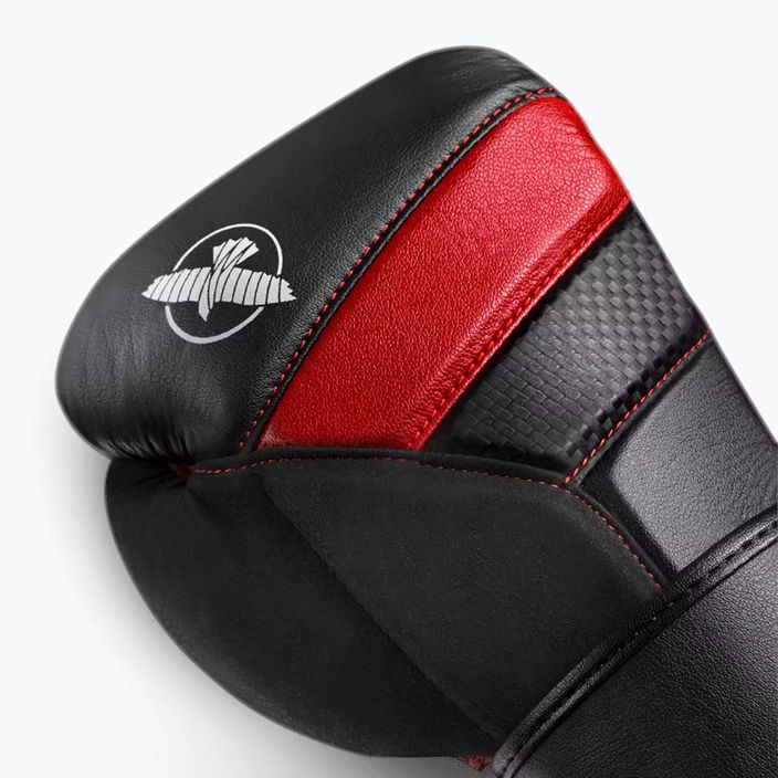 Боксови ръкавици Hayabusa T3 black/red 5