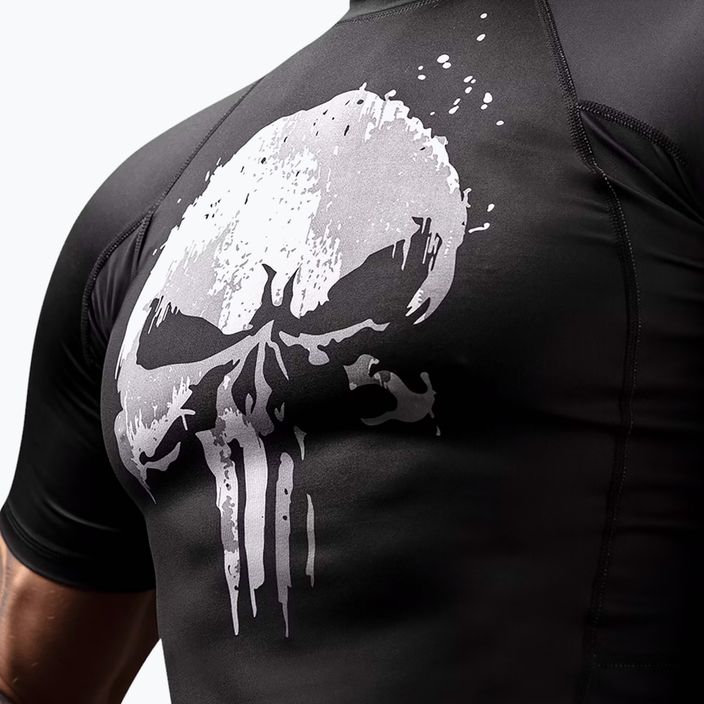 Мъжка предпазна жилетка Hayabusa Marvel The Punisher Rashguard Shortsleeve black 4