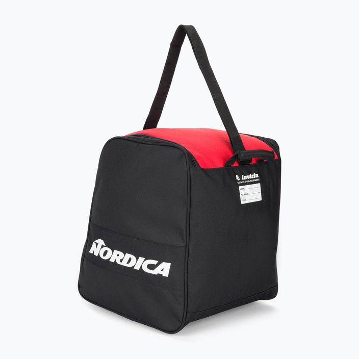 Чанта за обувки Nordica черна/червена 2