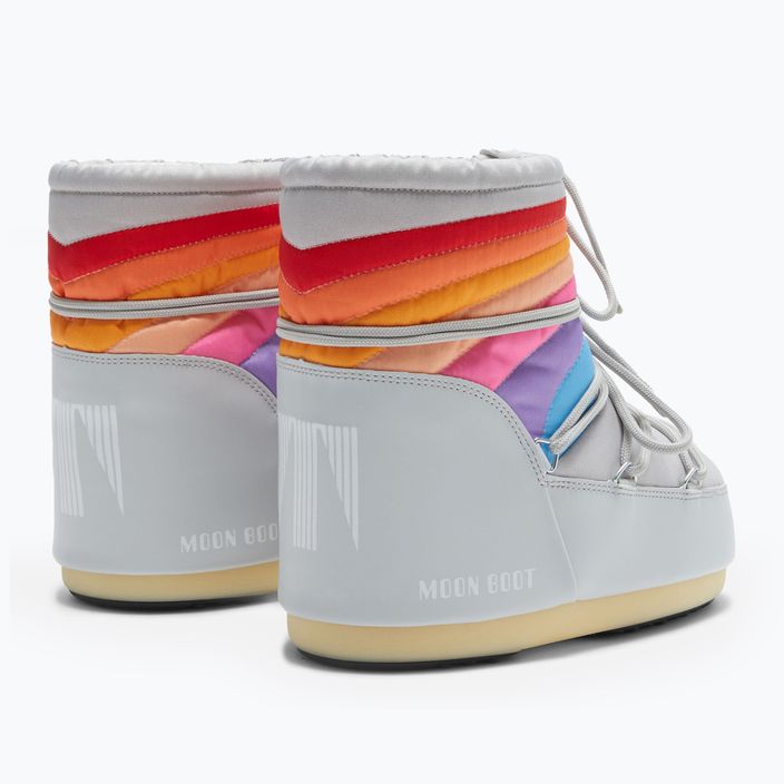 Дамски ботуши Moon Boot Icon Low Rainbow glacier grey snow boots 8