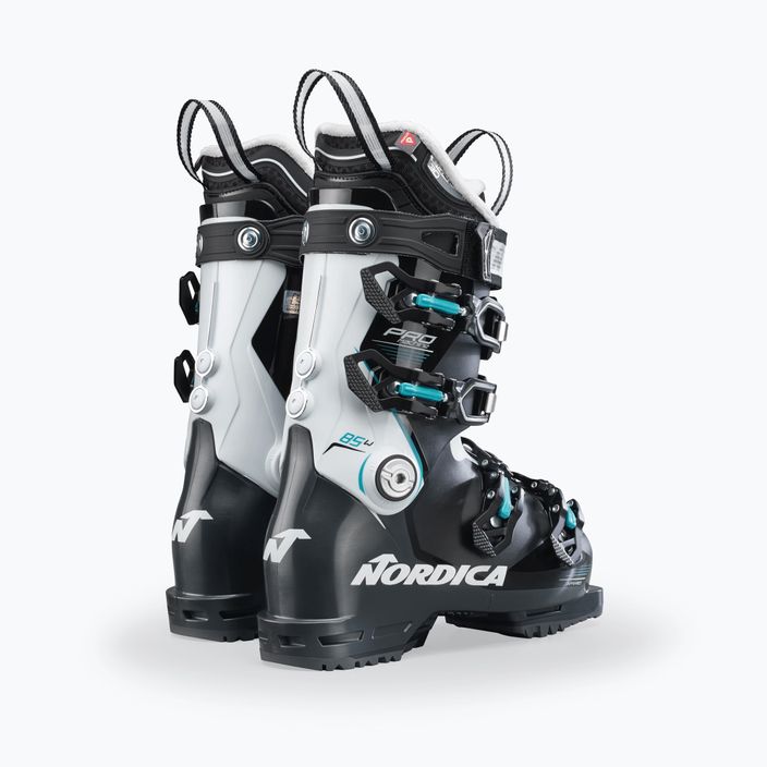 Дамски ски обувки Nordica Pro Machine 85 W GW black/white/green 12