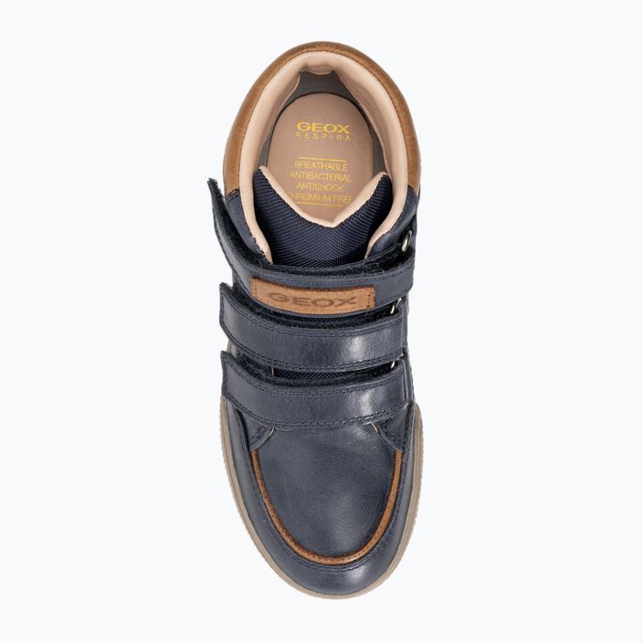 Детски обувки Geox Poseido navy/cognac 6