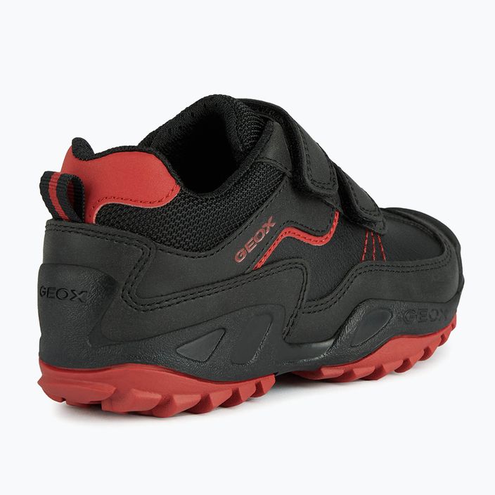 Geox New Savage юношески обувки черно/червено 10