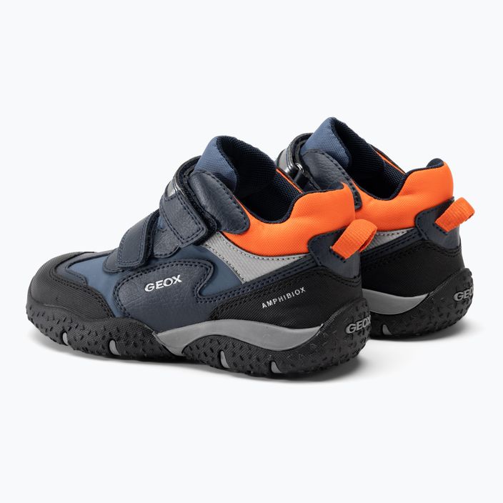 Geox Baltic Abx юношески обувки тъмносин/син/оранжев 2