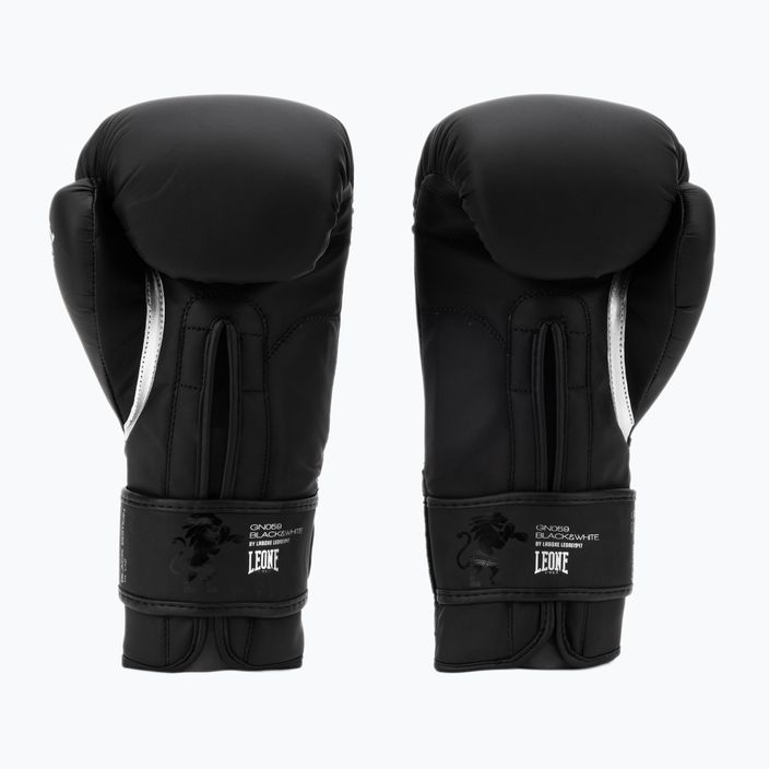 Боксови ръкавици Leone 1947 Black&White black GN059 2