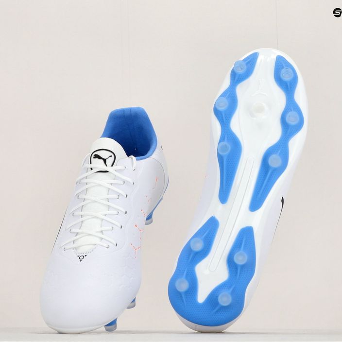 PUMA King Pro FG/AG мъжки футболни обувки бели 107099 01 12