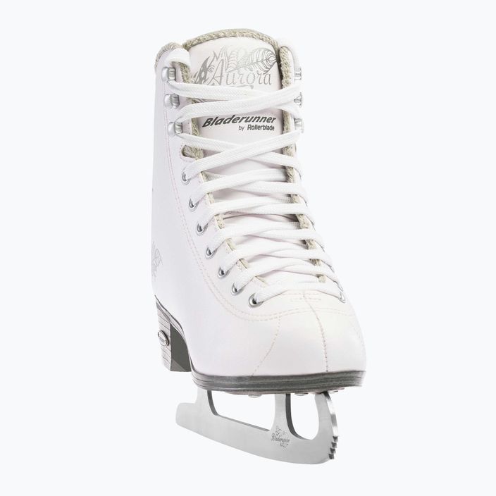 Дамски кънки за фигурно пързаляне Rollerblade Aurora white and silver 0G120400 862 8
