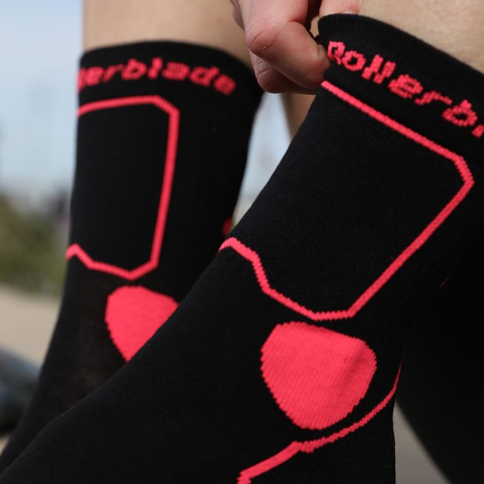 Дамски чорапи за кънки Rollerblade черни 06A90200 7Y9 7