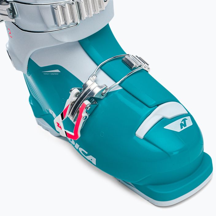 Детски ски обувки Nordica Speedmachine J2 синьо и бяло 7