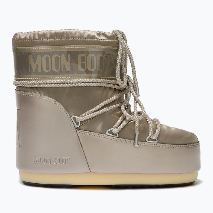Дамски ботуши Moon Boot Icon Low Glance platinum snow boots 7