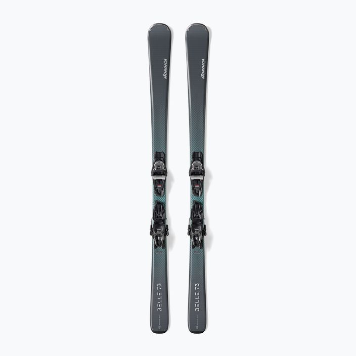 Дамски ски за спускане Nordica Belle 73 + TP2 COMP10 FDT grey/aqua