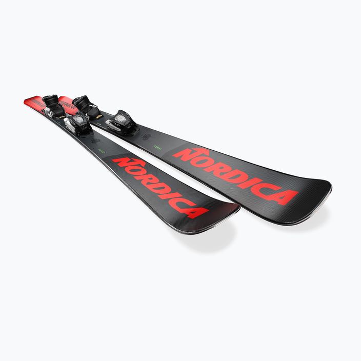 Детски ски за спускане Nordica Doberman Combi Pro S + J7.0 FDT black/red 7