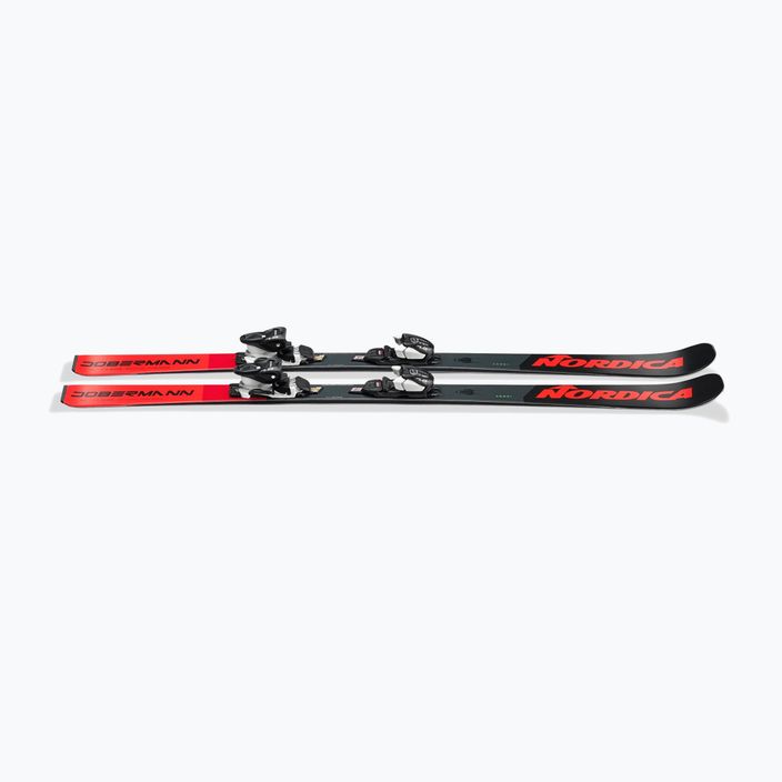 Детски ски за спускане Nordica Doberman Combi Pro S + J7.0 FDT black/red 9