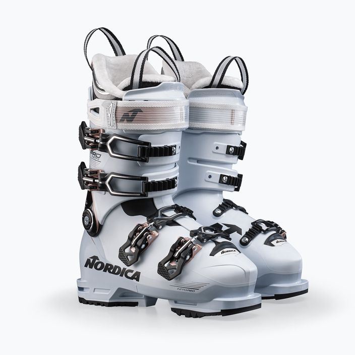Дамски ски обувки Nordica Pro Machine 105 W GW white/black/pink 6