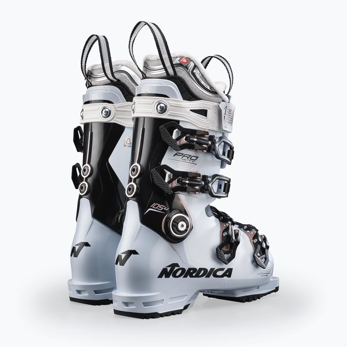 Дамски ски обувки Nordica Pro Machine 105 W GW white/black/pink 12