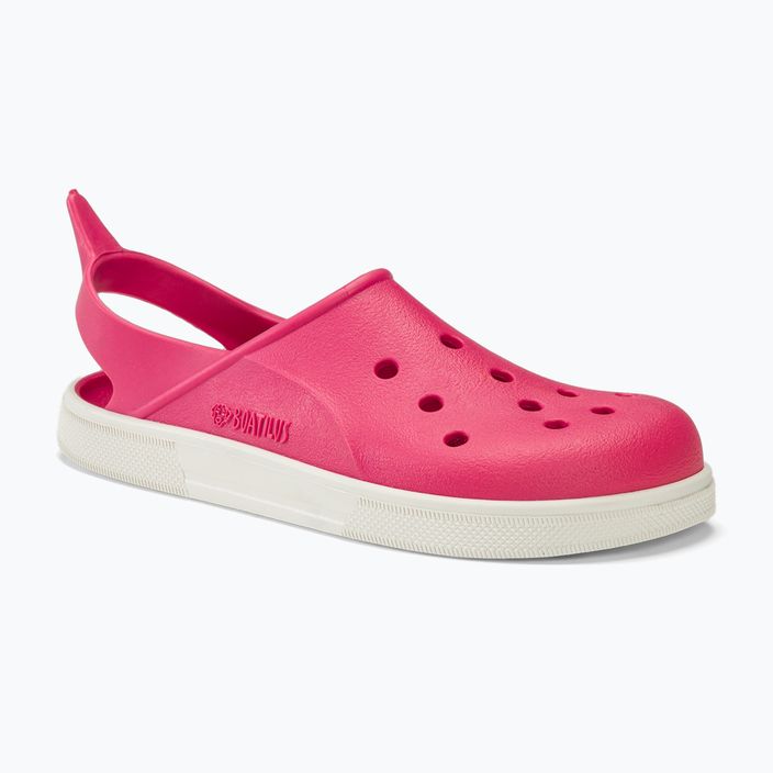 BOATILUS Cloggy fuxia/white младежки сандали