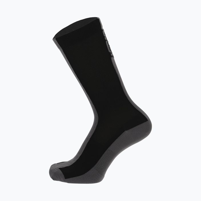 Santini Puro чорапи за колоездене черни 1S652QSKPURONEXS 4