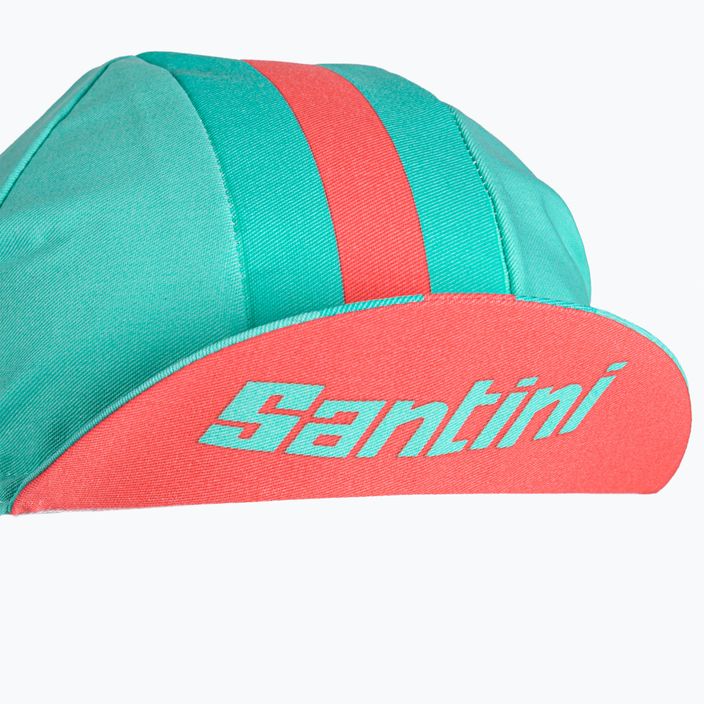 Santini Bengal шапка за колоездене зелена 2S460COTBENGACUNI 6