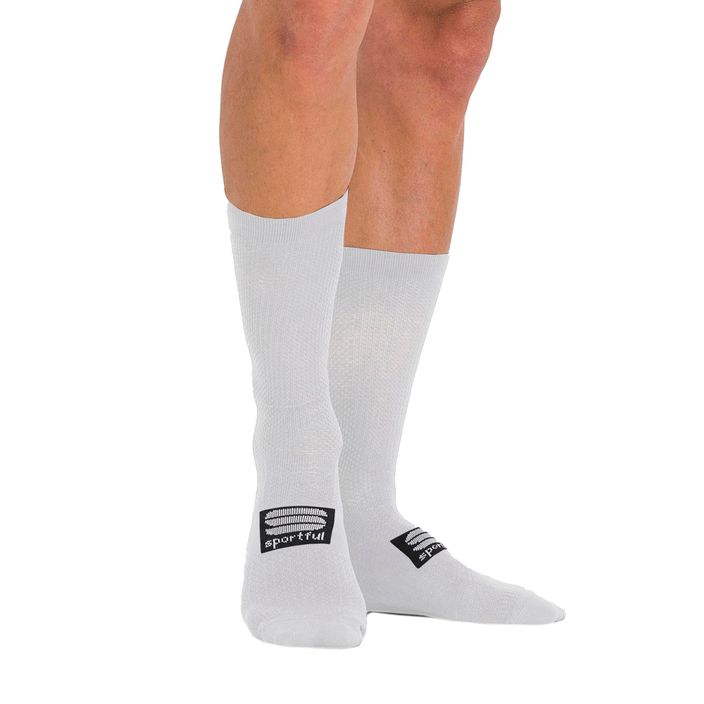 Мъжки чорапи за колоездене Sportful Pro, бели 1123043.101 2