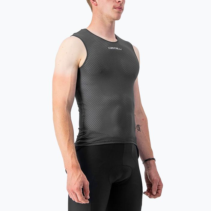 Мъжка колоездачна фланелка без ръкави Castelli Pro Mesh 2.0 black