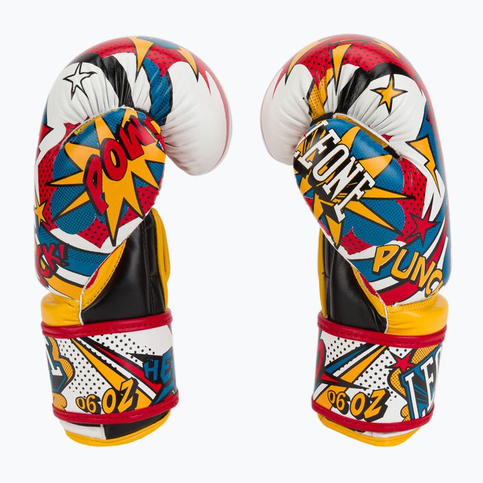 Цветни детски боксови ръкавици Leone Hero GN400J 4