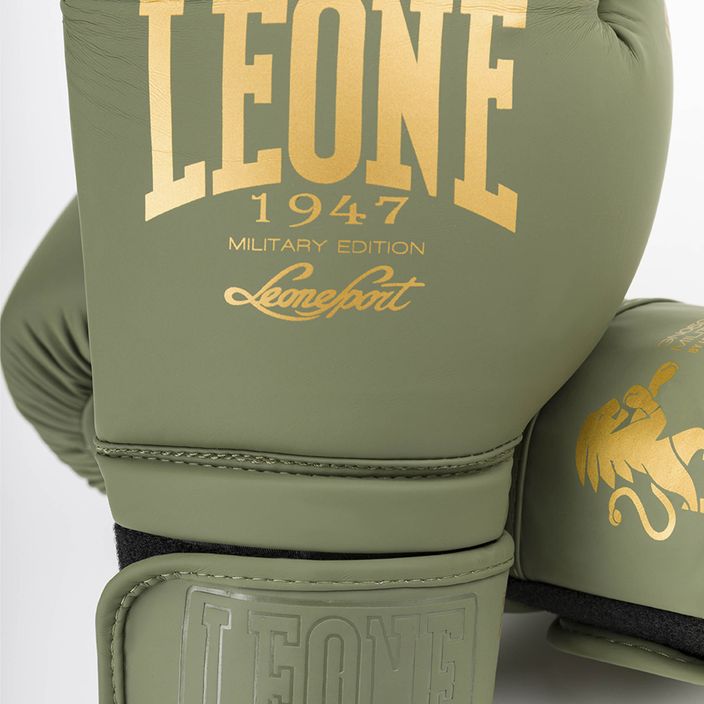 Боксови ръкавици Leone 1947 Military Green green GN059G 5