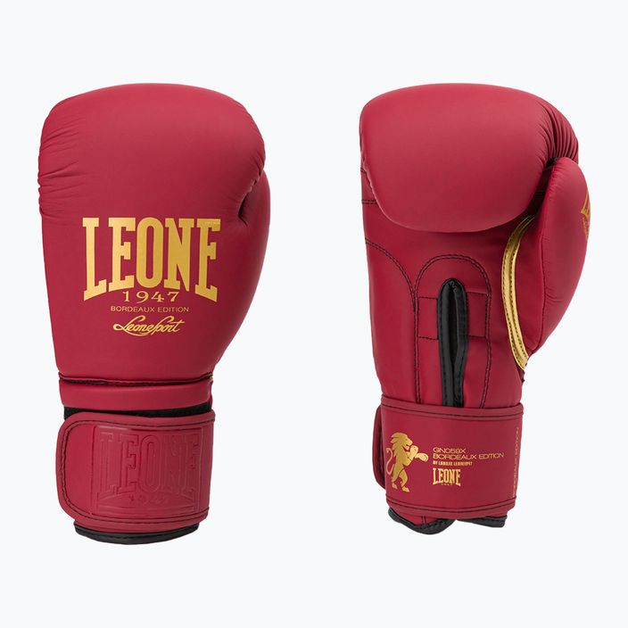 Боксови ръкавици Leone Bordeaux maroon GN059X 3