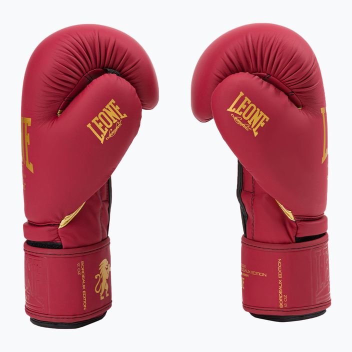 Боксови ръкавици Leone Bordeaux maroon GN059X 4