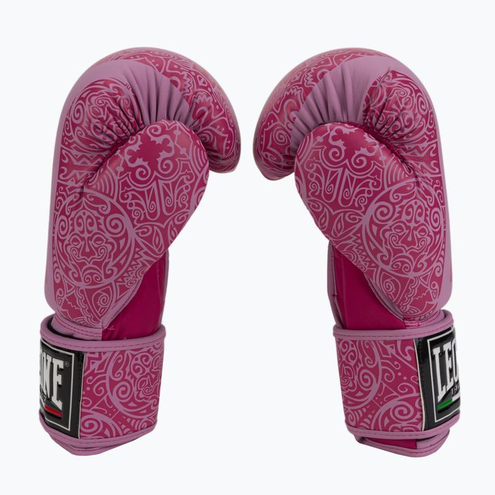 Розови боксови ръкавици Leone Maori GN070 4