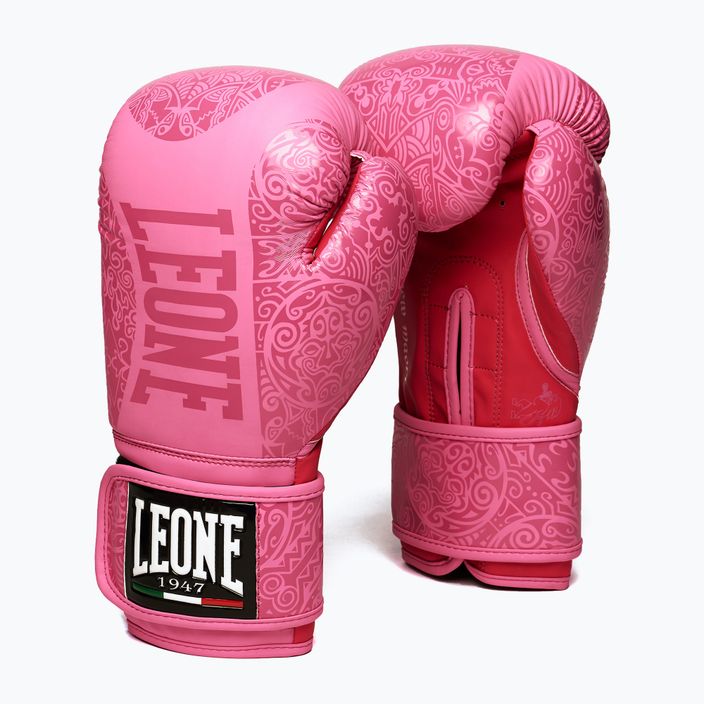 Розови боксови ръкавици Leone Maori GN070 7