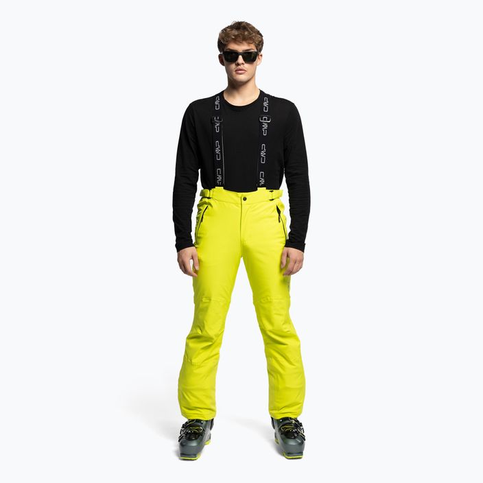 Мъжки ски панталони CMP yellow 3W17397N/E359
