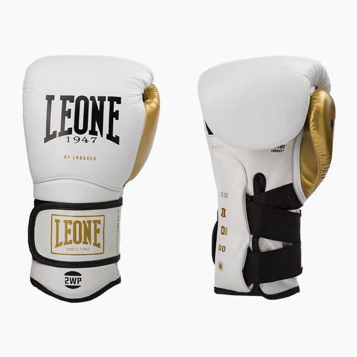 Боксови ръкавици Leone 1947 Il Tecnico N2 white GN211 3