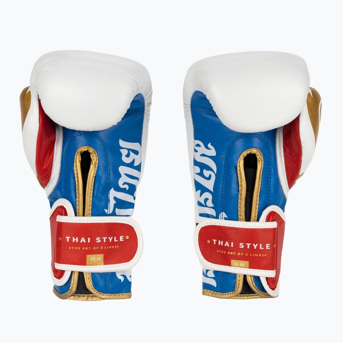 Leone Thai Style боксови ръкавици бели GN114 2