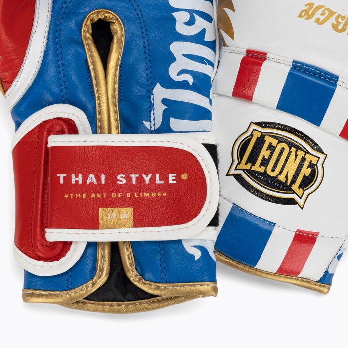 Leone Thai Style боксови ръкавици бели GN114 4