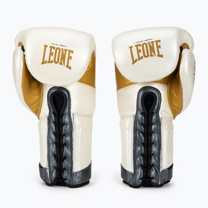 Боксови ръкавици LEONE 1947 Authentic 2 бели 2