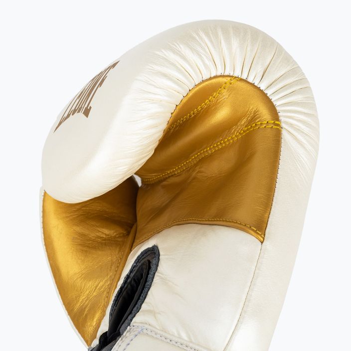 Боксови ръкавици LEONE 1947 Authentic 2 бели 5