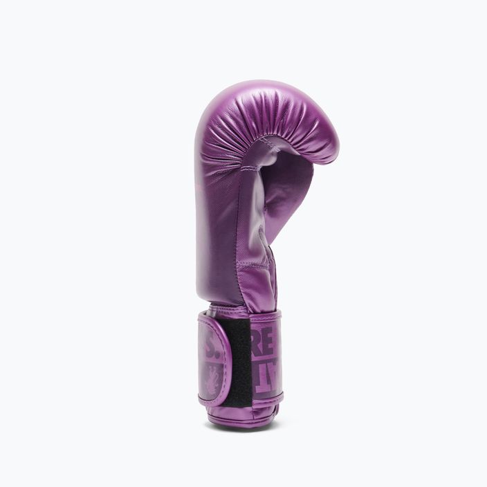 Leone Шарени лилави боксови ръкавици GN328 11