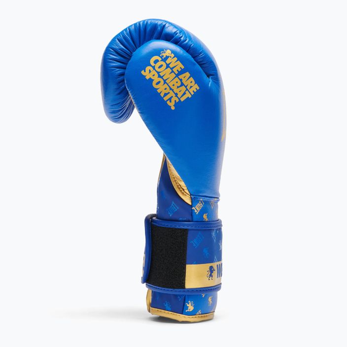 Боксови ръкавици LEONE 1947 Dna blue 7