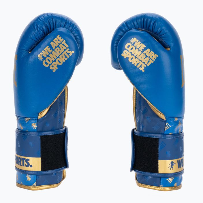 Боксови ръкавици LEONE 1947 Dna blue 3