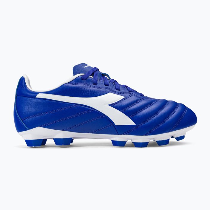 Детски футболни обувки Diadora Brasil Elite 2 LT LPU Y blue DD-101.178866-D0336-34 2