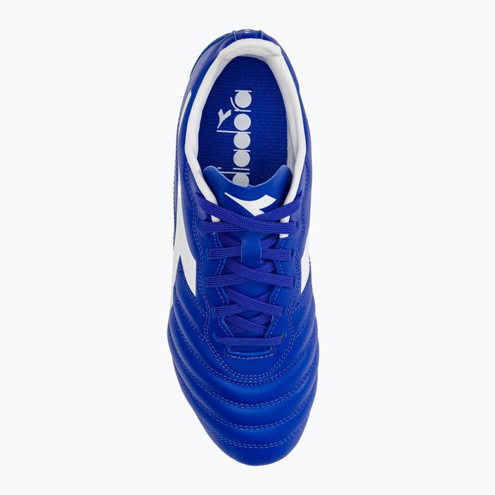 Детски футболни обувки Diadora Brasil Elite 2 LT LPU Y blue DD-101.178866-D0336-34 6