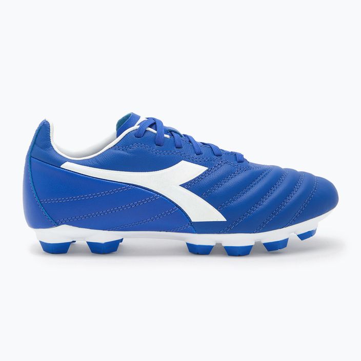 Детски футболни обувки Diadora Brasil Elite 2 LT LPU Y blue DD-101.178866-D0336-34 10